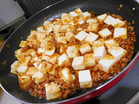 美味しさを追求！麻婆豆腐！